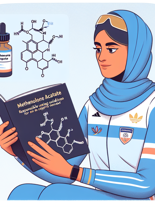 Acetato di metenolone: le linee guida per un uso responsabile nell'ambito sportivo