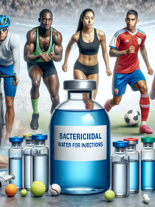 Acqua battericida per iniezioni: un alleato per atleti e sportivi