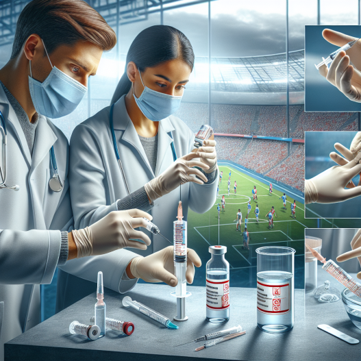 Come utilizzare correttamente l'acqua battericida per iniezioni in ambito sportivo