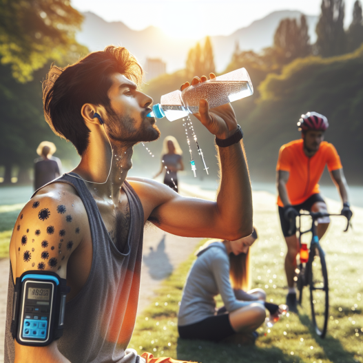 L'importanza dell'idratazione con acqua battericida per iniezioni per gli sportivi