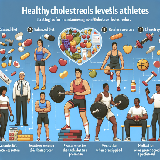 Strategie per mantenere un corretto livello di colesterolo negli atleti
