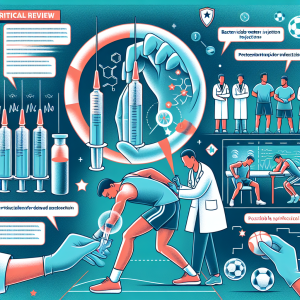 L'efficacia dell'acqua battericida per iniezioni nello sport: una revisione critica